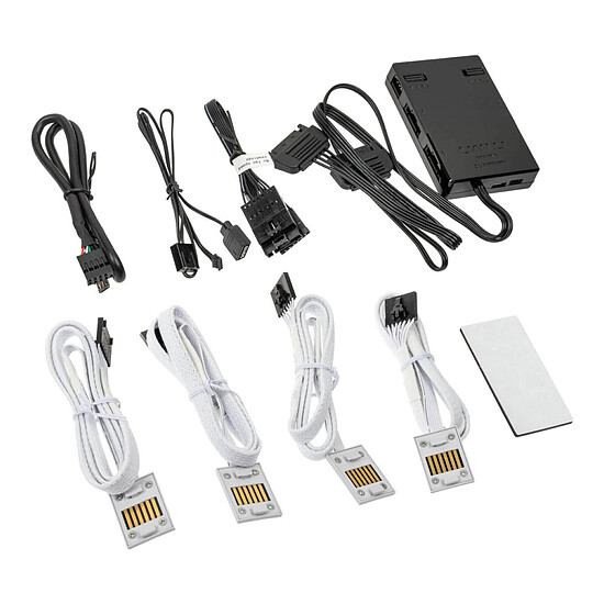 Accessoires divers boîtier Lian Li Uni Hub SL-Infinity L-Connect - Blanc - Autre vue