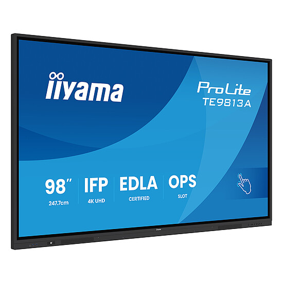 Écran dynamique iiyama 98" LED - ProLite TE9813A-B2AG - Autre vue