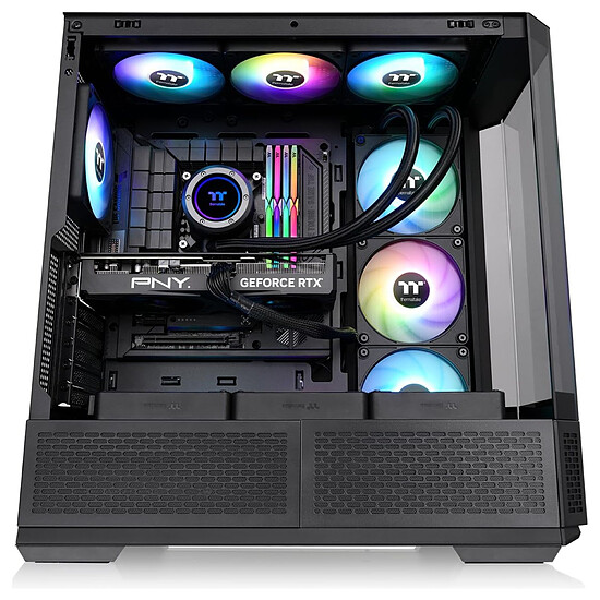 Boîtier PC Thermaltake View 370 TG ARGB  - Noir - Autre vue