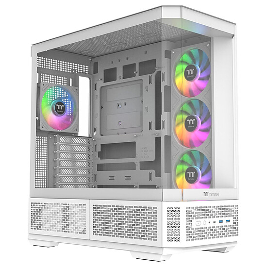 Boîtier PC Thermaltake View 370 TG ARGB  - Blanc - Autre vue