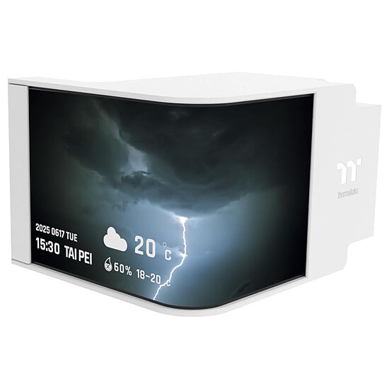 Watercooling AIO Thermaltake MAGCurve 360 Ultra ARGB Sync - Blanc - Autre vue