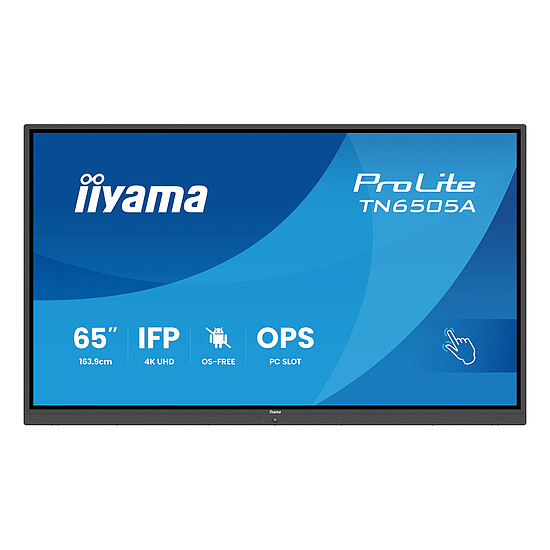 Écran dynamique iiyama 65" LED - ProLite TN6505A-B1AG - Autre vue