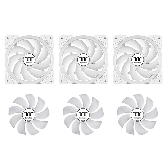 Watercooling AIO Thermaltake MAGFloe 420 Ultra ARGB Sync - Blanc  - Autre vue