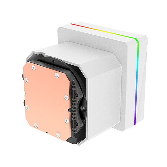 Watercooling AIO Thermaltake TH240 V3 ARGB Sync - Blanc - Autre vue