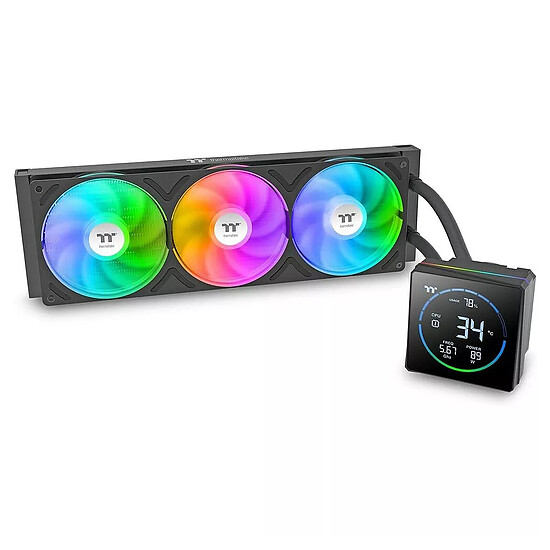 Watercooling AIO Thermaltake TH360-S V3 ARGB Sync - Noir - Autre vue