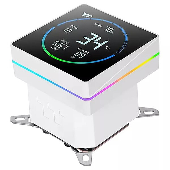 Watercooling AIO Thermaltake TH360-S V3 ARGB Sync - Blanc - Autre vue