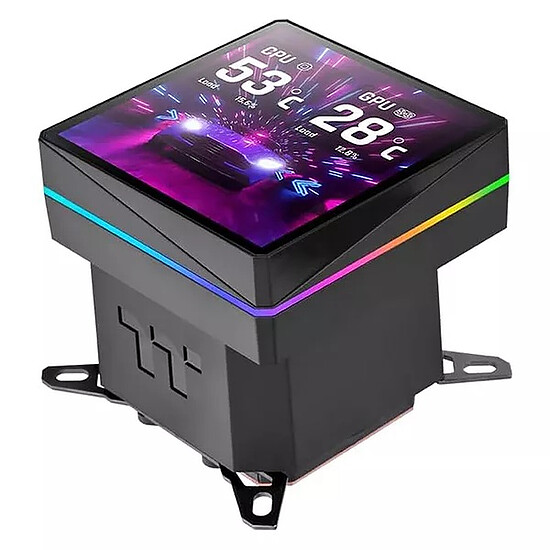 Watercooling AIO Thermaltake TH360 V3 Ultra ARGB Sync - Noir - Autre vue
