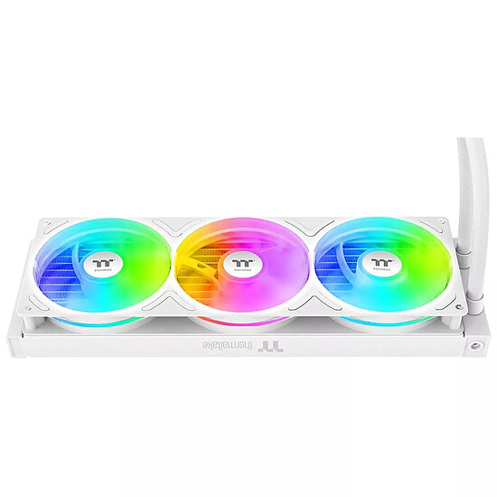 Watercooling AIO Thermaltake TH360 V3 Ultra ARGB Sync - Blanc - Autre vue