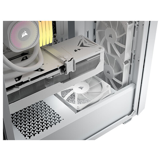 Boîtier PC Corsair 3200D RS - Blanc - Autre vue