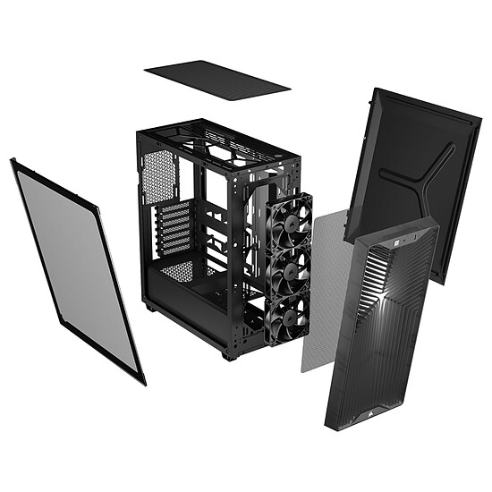 Boîtier PC Corsair 3200D RS - Smoke - Autre vue