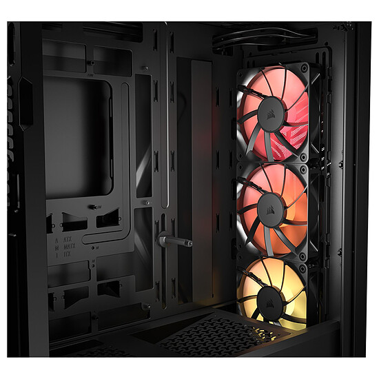 Boîtier PC Corsair 3200D RS ARGB - Noir  - Autre vue