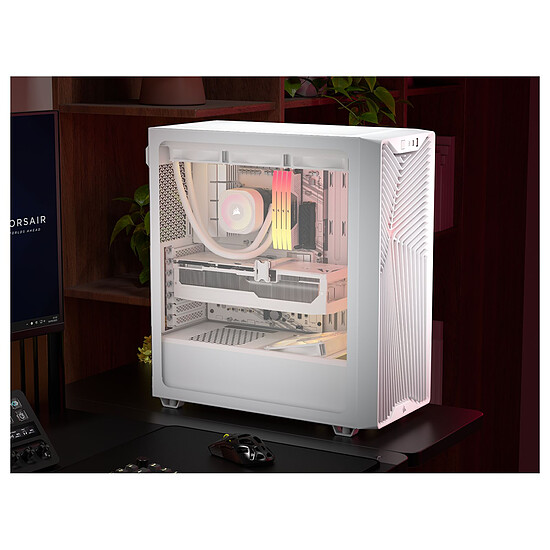 Boîtier PC Corsair 3200D RS ARGB - Blanc - Autre vue