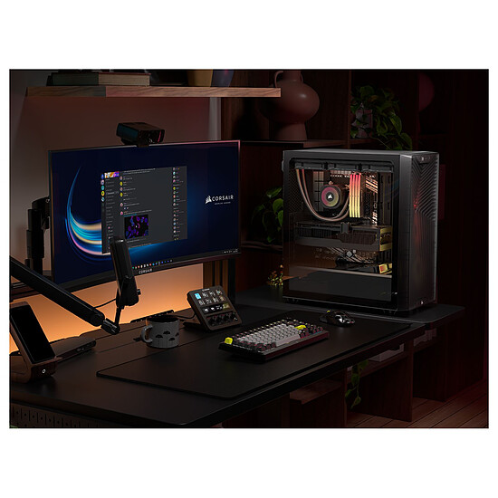 Boîtier PC Corsair 3200D RS ARGB - Smoke - Autre vue