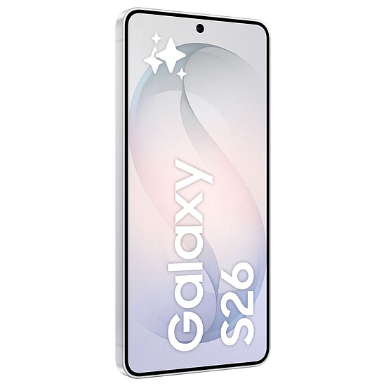Smartphone Samsung Galaxy S26 5G (Blanc) - 512 Go - Autre vue