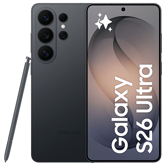 Smartphone Samsung Galaxy S26 Ultra 5G (Noir) - 512 Go   - Autre vue