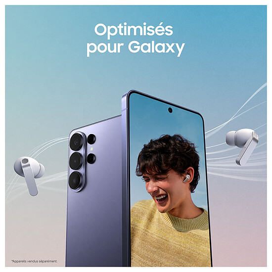 Casque Audio Samsung Galaxy Buds4 Pro Noir - Écouteurs sans fil - Autre vue