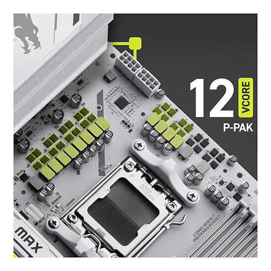 Carte mère MSI MAG B850 GAMING PLUS MAX WIFI - Autre vue
