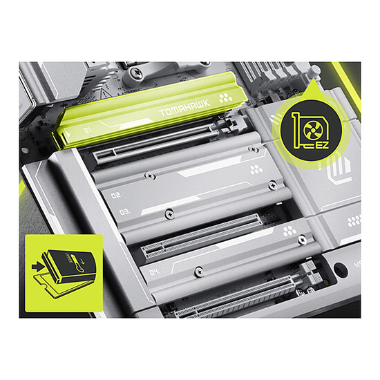 Carte mère MSI MAG X870E TOMAHAWK MAX WIFI PZ - Autre vue