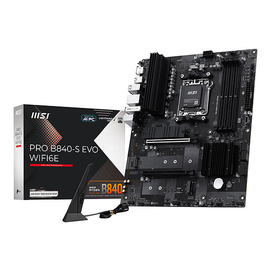 Carte mère MSI PRO B840-S EVO WIFI6E - Autre vue