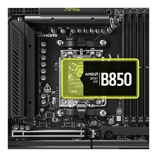 Carte mère MSI MAG-B850M-MORTAR-WIFI - Autre vue