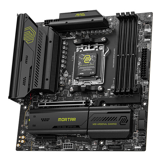 Carte mère MSI MAG-B850M-MORTAR-WIFI - Autre vue