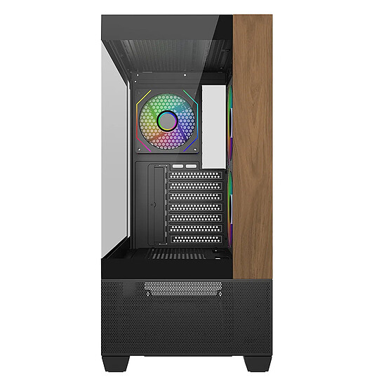 Boîtier PC Cooler Master Elite 690 Wood - Noir - Autre vue