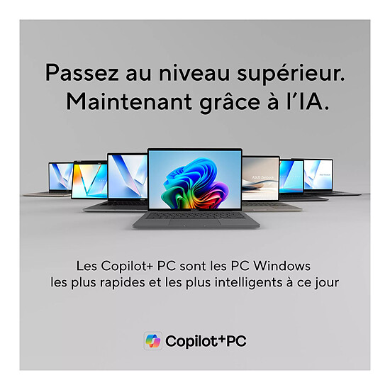 PC portable ASUS Zenbook S 14 OLED Copilot+ PC UX5406AA-DIS44X - Autre vue