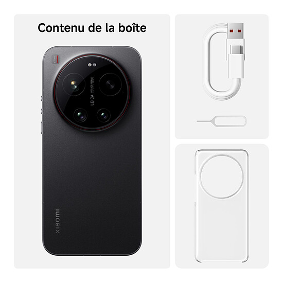 Smartphone Xiaomi 17 Ultra 5G (Noir) - 512 Go - Autre vue