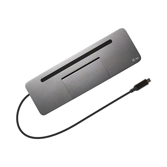 Station d'accueil PC portable i-tec USB-C Metal Ergonomic 4K 3 Display Docking Station + Power Delivery 85 W + i-tec Universal Charger 100 W - Autre vue