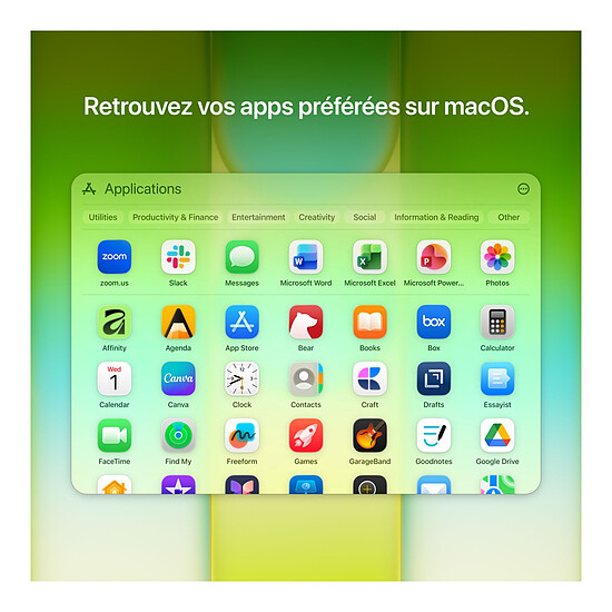 MacBook Apple MacBook Neo A18 Pro 13" Indigo 8 Go / 512 Go (MHFG4FN/A) - Autre vue