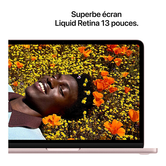 MacBook Apple MacBook Neo A18 Pro 13" Rose poudré 8 Go / 512 Go (MHFJ4FN/A) - Autre vue