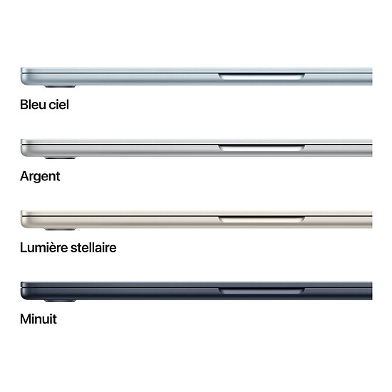 MacBook Apple MacBook Air M5 13" (2026) Argent 24 Go / 2 To (MDH94FN/A-2TB) - Autre vue