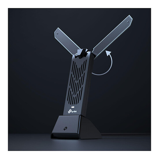 Carte réseau TP-Link Archer TBE400UH - Clé USB Wifi 7 BE6500 triple bande - Autre vue