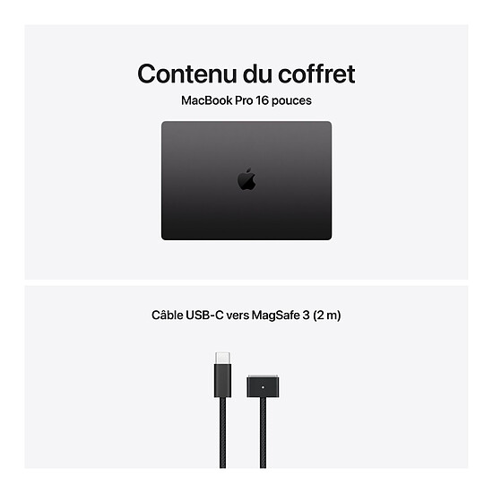 MacBook Apple MacBook Pro M5 Pro 16" Noir sidéral 64 Go / 1 To (MGEC4FN/A-64GB) - Autre vue