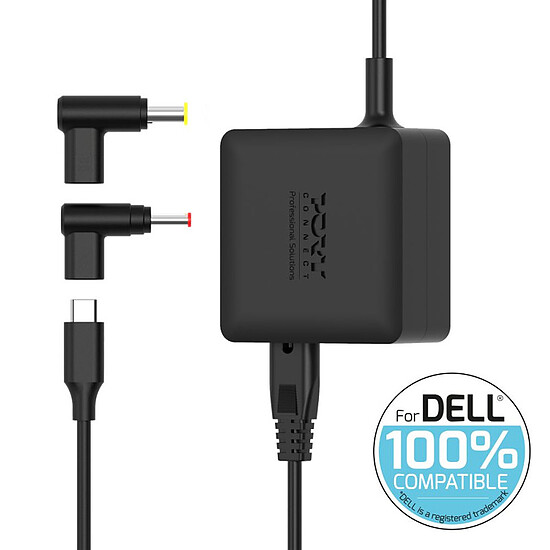 Chargeur PC portable PORT Connect Dell Power Supply GaN2 USB Type C (65W) - Autre vue