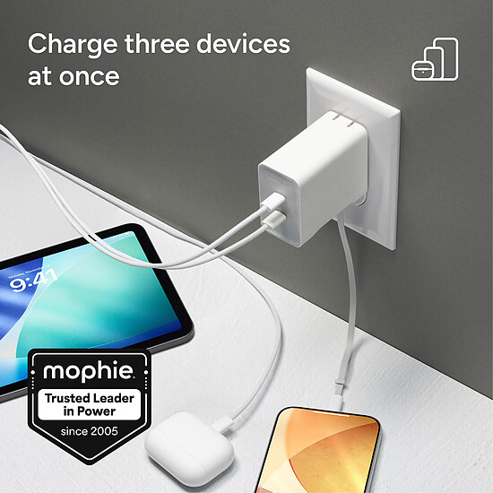 Chargeur Mophie Speedport 67 Plus USB-C GaN Wall Adapter 67W - Autre vue