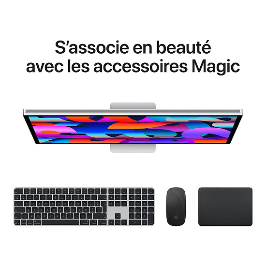 Écran PC Apple 27" LED - Studio Display - Verre nano-texturé - Support à inclinaison réglable - Autre vue