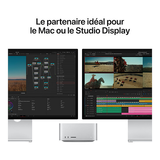 Écran PC Apple 27" LED - Studio Display XDR - Verre nano-texturé - Support à inclinaison et hauteurs réglables - Autre vue