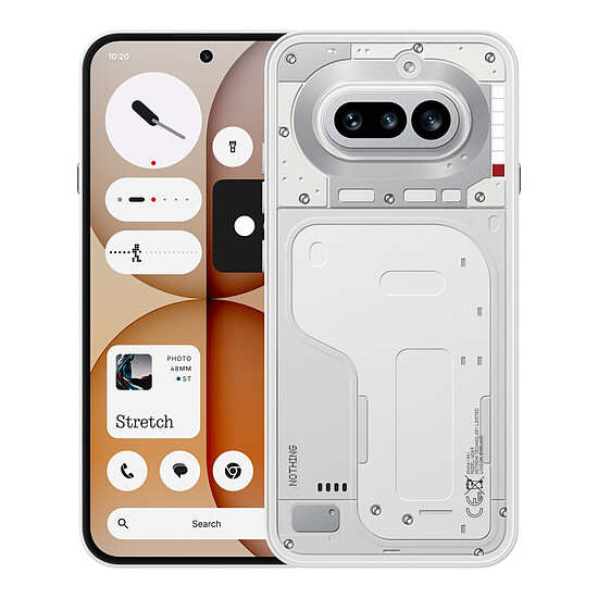 Smartphone Nothing Phone (4a) (Blanc) 256 Go - Autre vue