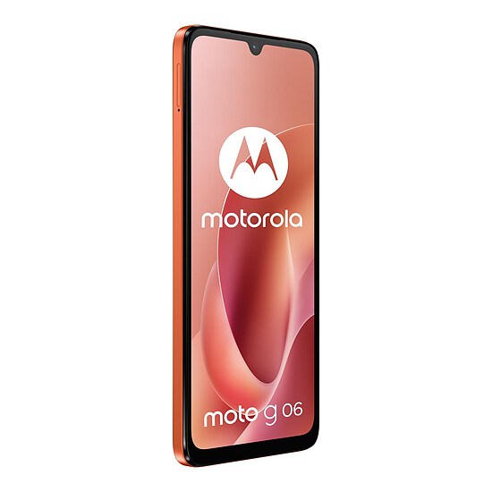 Smartphone Motorola Moto G06 Orange - 128 Go - Autre vue