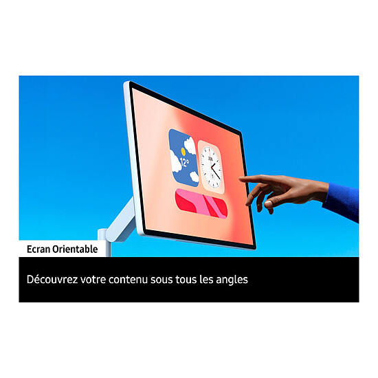 TV Samsung The Movingstyle UE27LSM7FAX - Autre vue