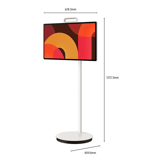 TV Samsung The Movingstyle UE27LSM7FAX - Autre vue