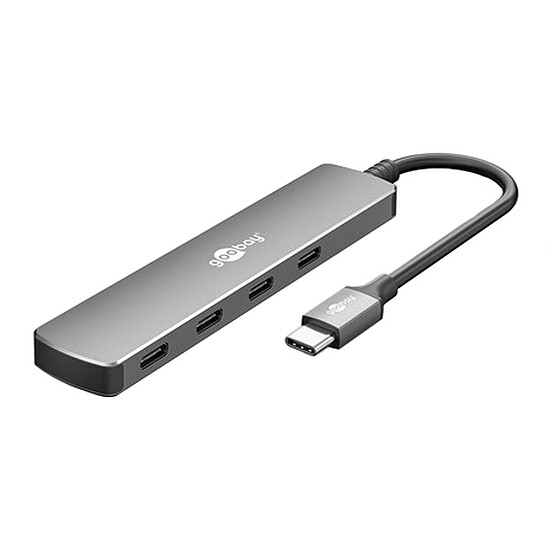 Hub USB Goobay Hub Slim USB-C vers 4 ports USB-C 3.0 - Autre vue