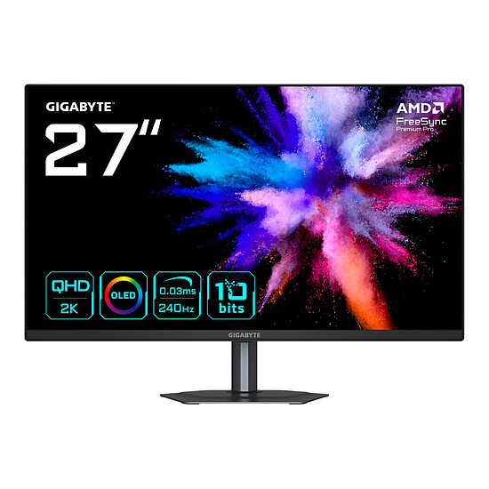 Écran PC Gigabyte GO27Q24 - Autre vue