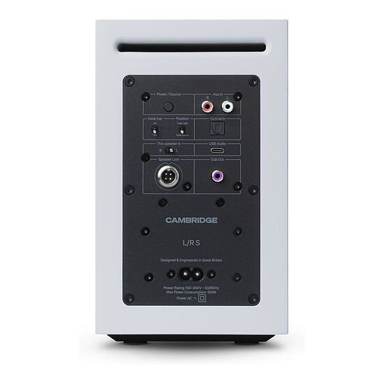 Enceintes HiFi / Home-Cinéma Cambridge Audio L/R S - Blanc - Autre vue