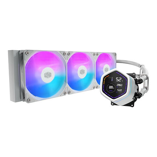 Watercooling AIO Cooler Master MasterLiquid Core Nex Digital 360 - Blanc