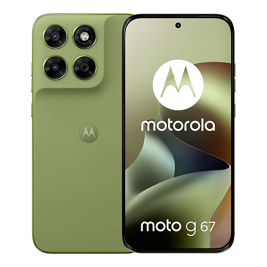 Smartphone Motorola Moto G67 Vert - 256 Go - Autre vue