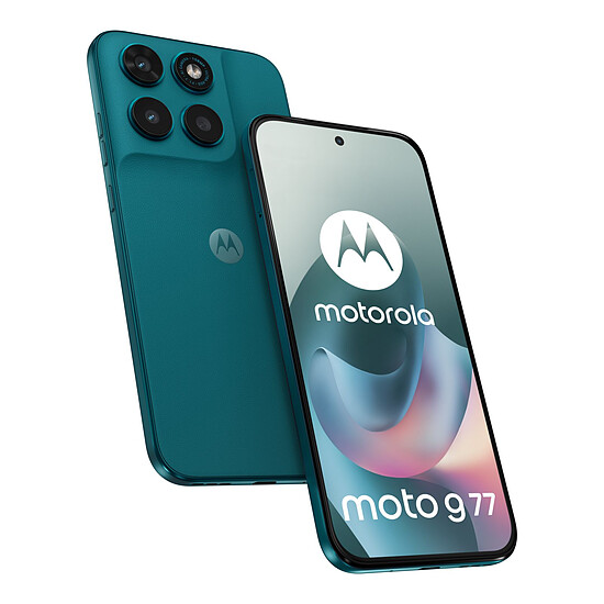 Smartphone Motorola Moto G77 5G Vert - 256 Go - Autre vue