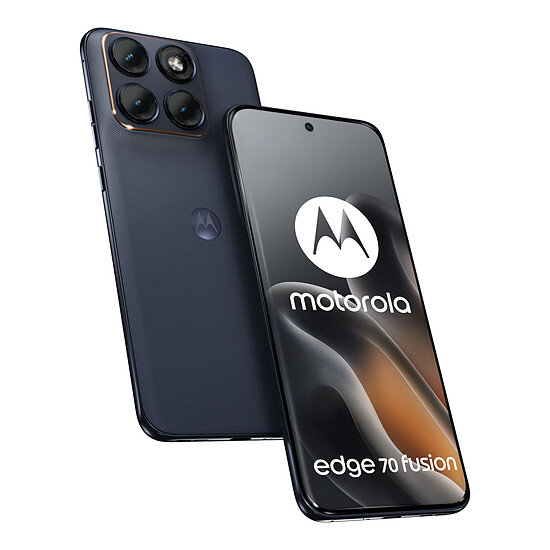Smartphone Motorola Edge 70 Fusion 5G Gris - 256 Go - Autre vue
