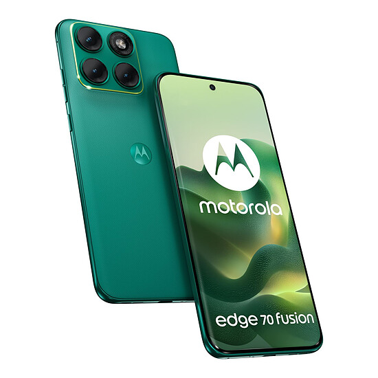 Smartphone Motorola Edge 70 Fusion 5G Vert - 256 Go - Autre vue